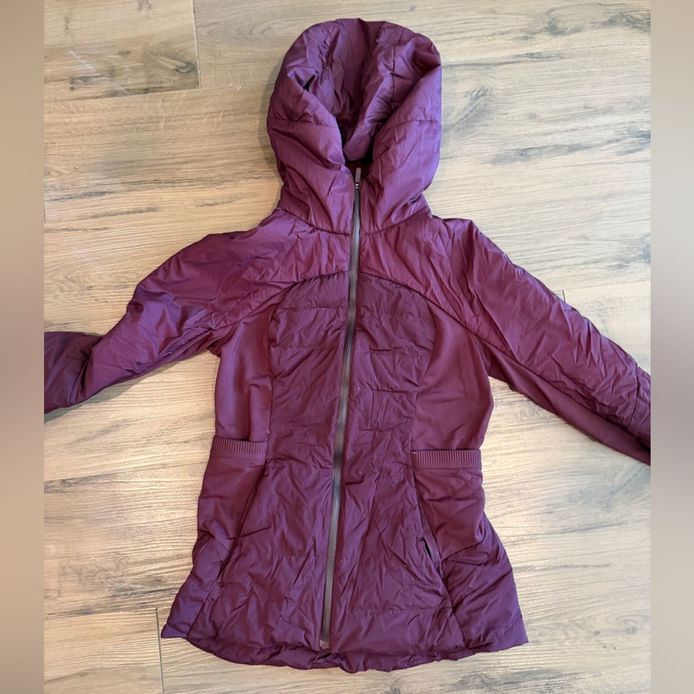 lululemon athletica Deep Purple Puffer Jacket